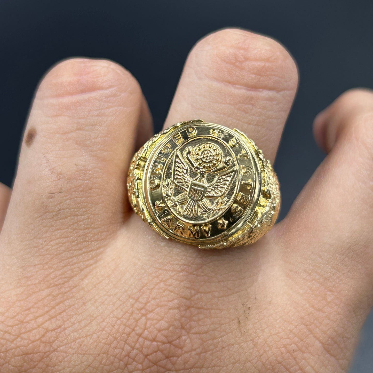 Men's Yellow Gold Ring