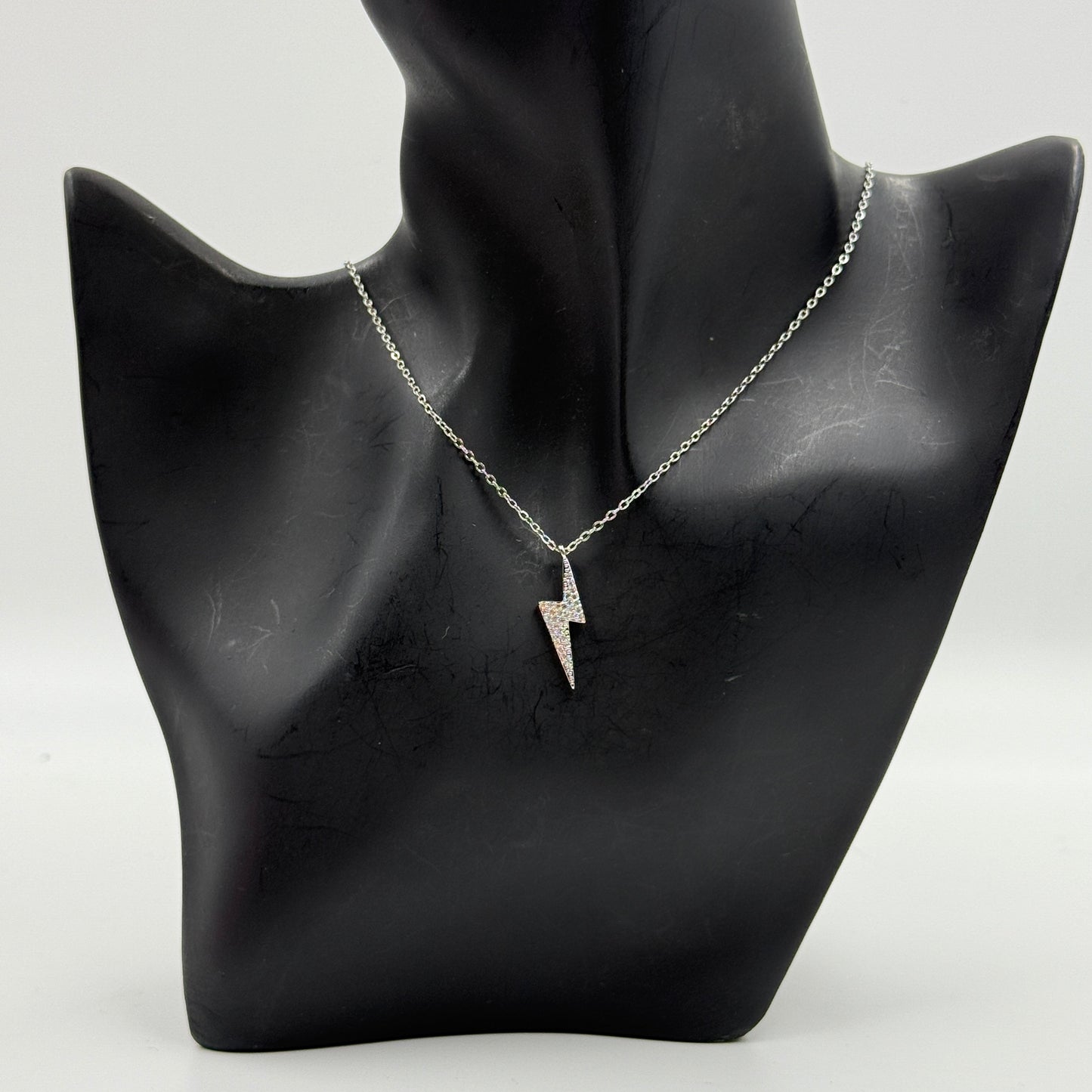 18k Gold Plated Women's Minimal Thunder Pendant