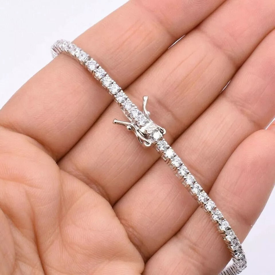 Pure Silver Solitaire Payal - Silver Anklet