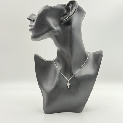18k Gold Plated Women's Minimal Thunder Pendant