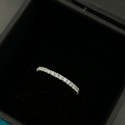 Minimal Diamond Eternity Ring