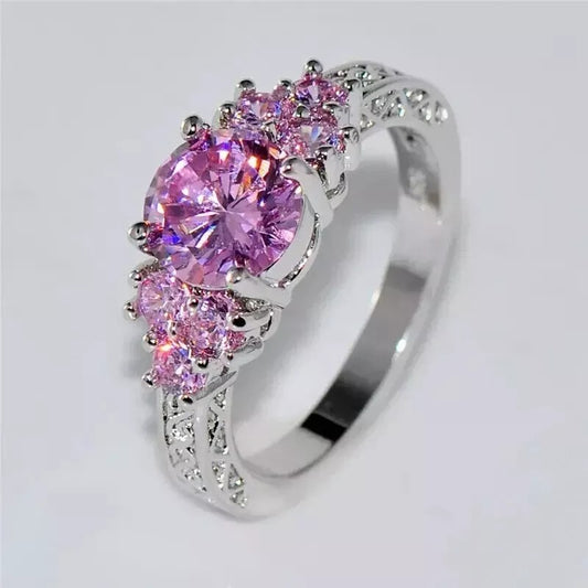 Pink Sapphire Women's Ring