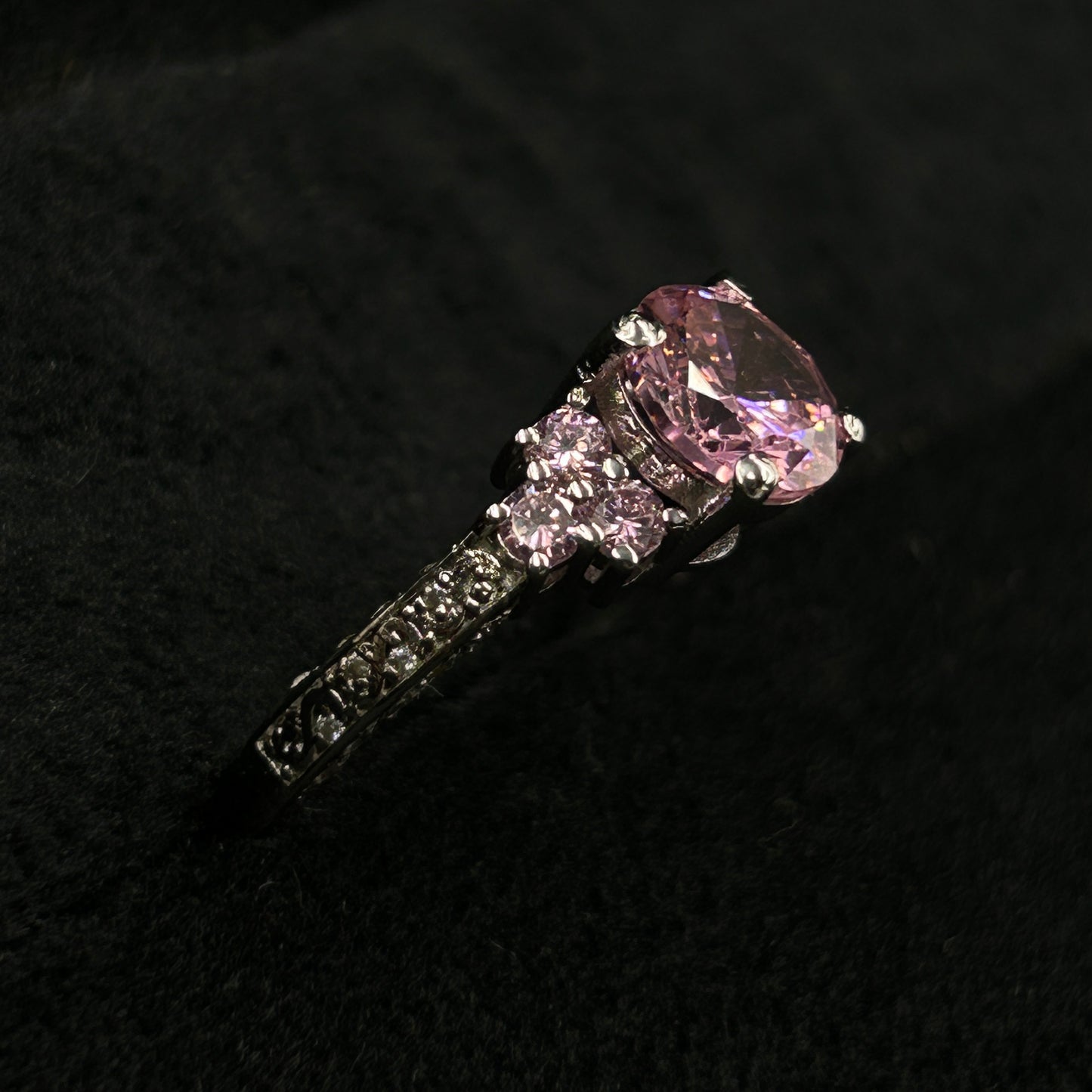 Pink Sapphire Women's Ring