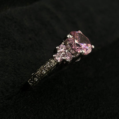 Pink Sapphire Women's Ring