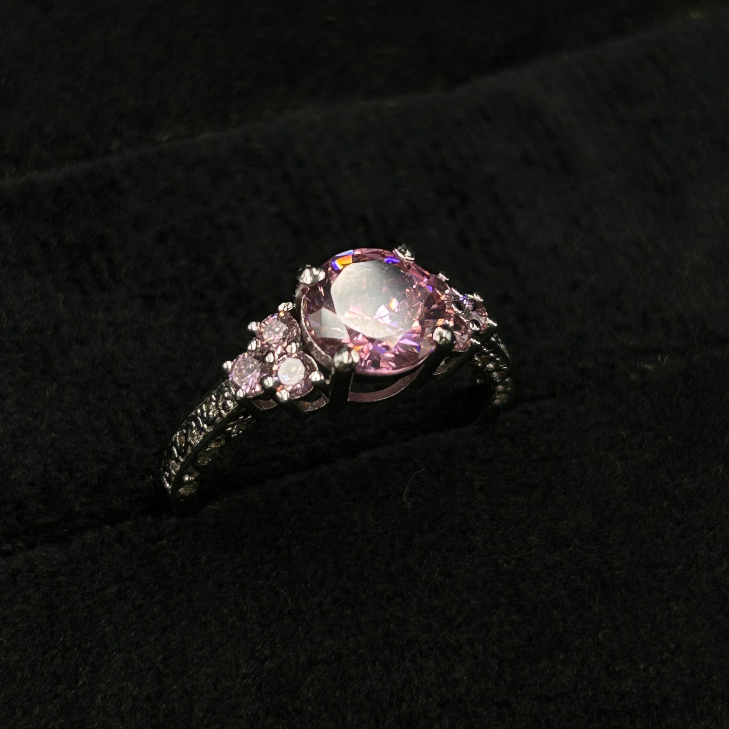 Pink Sapphire Women's Ring
