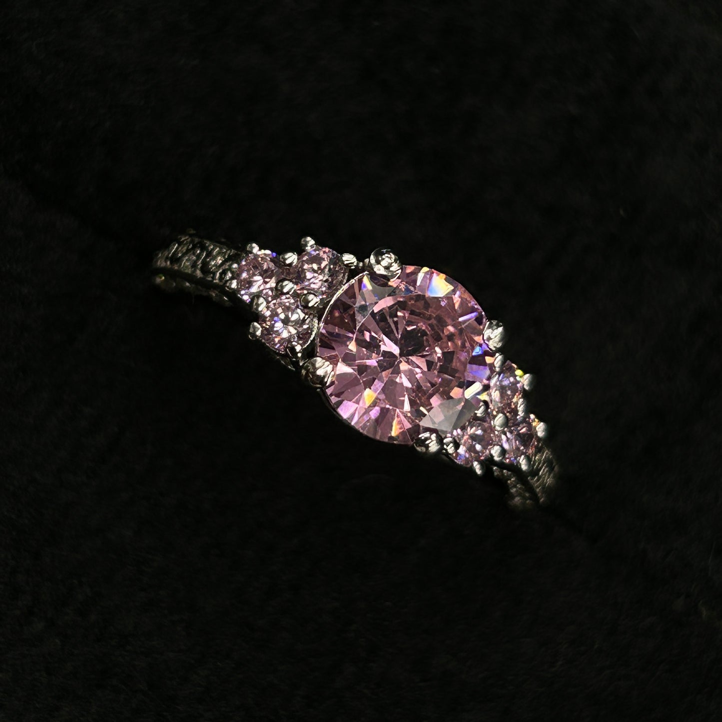 Pink Sapphire Women's Ring