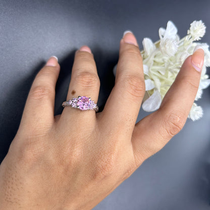 Pink Sapphire Women's Ring
