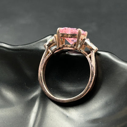 Women's Pink Heart Ring