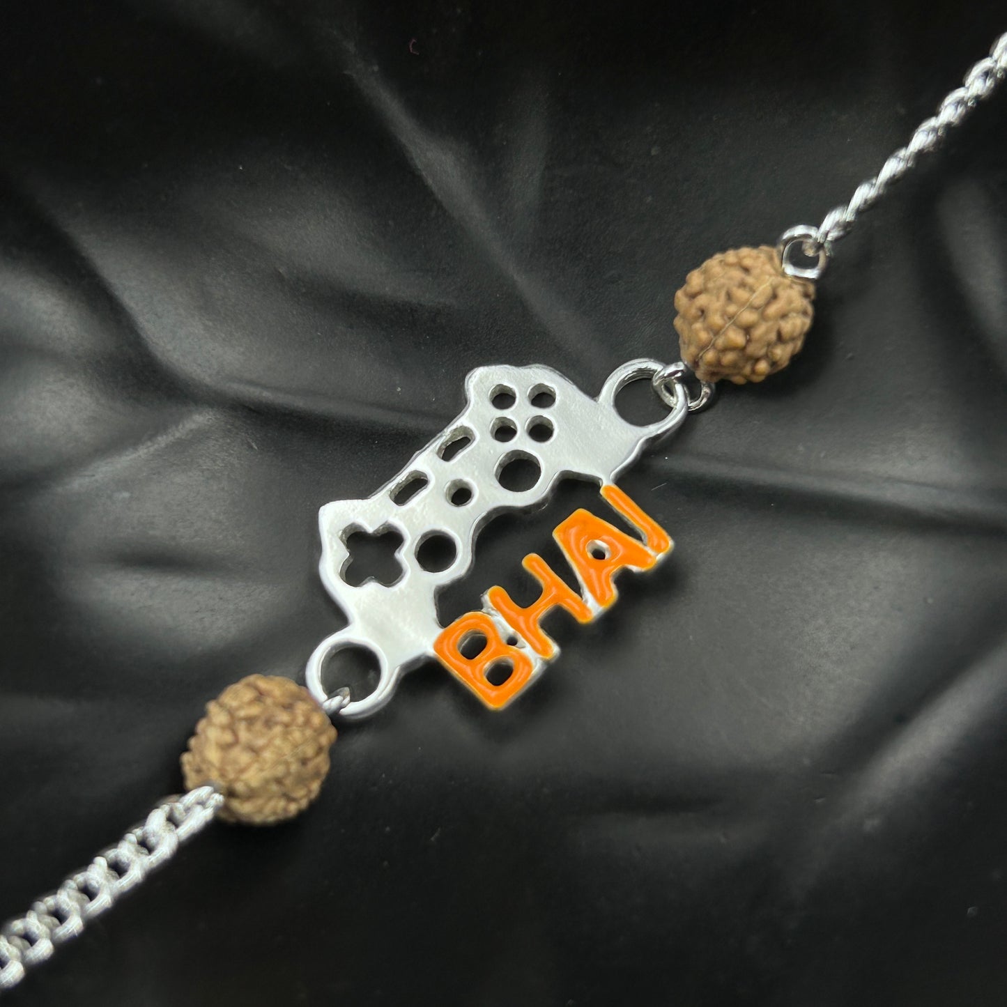 Silver Rakhi for GAMER BHAI
