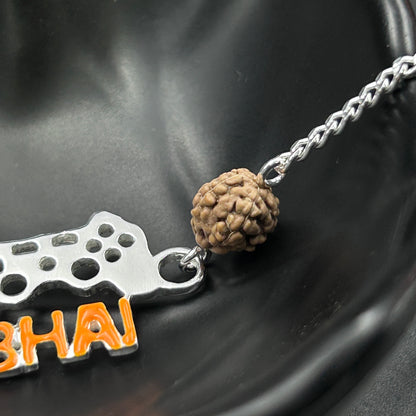 Silver Rakhi for GAMER BHAI