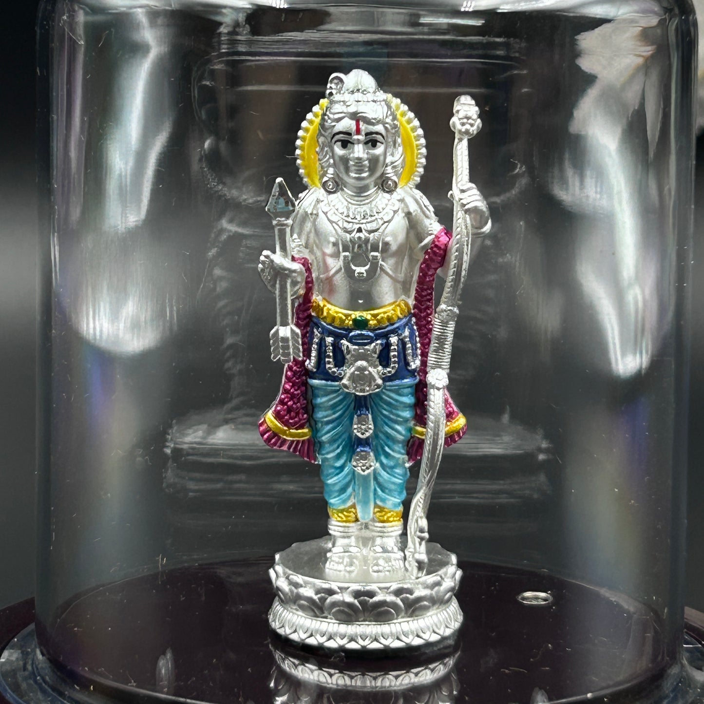 Ram Lala Pure 999 Silver Murti