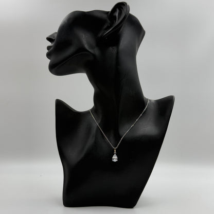18k Gold Plated Women's Minimal Pendant Tear Drop