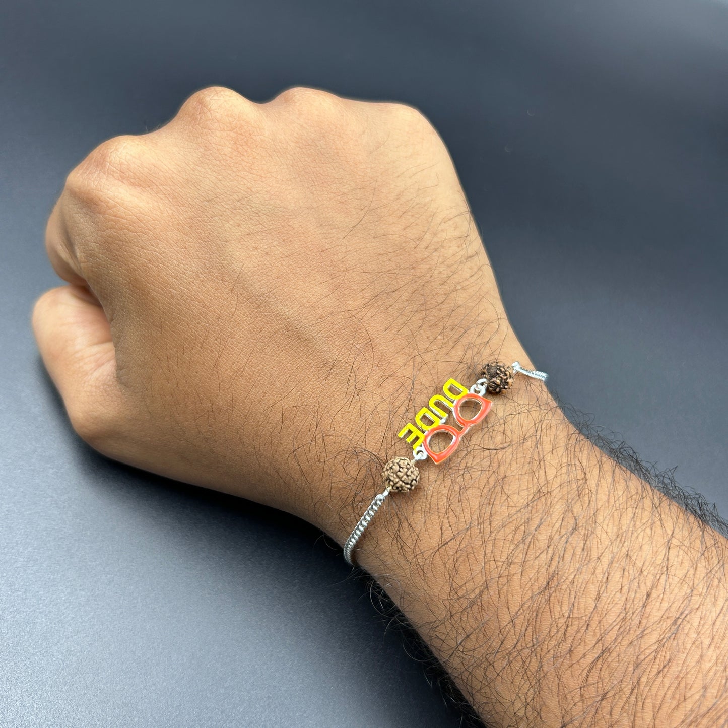 92.5 Silver Rakhi - DUDE Rakhi