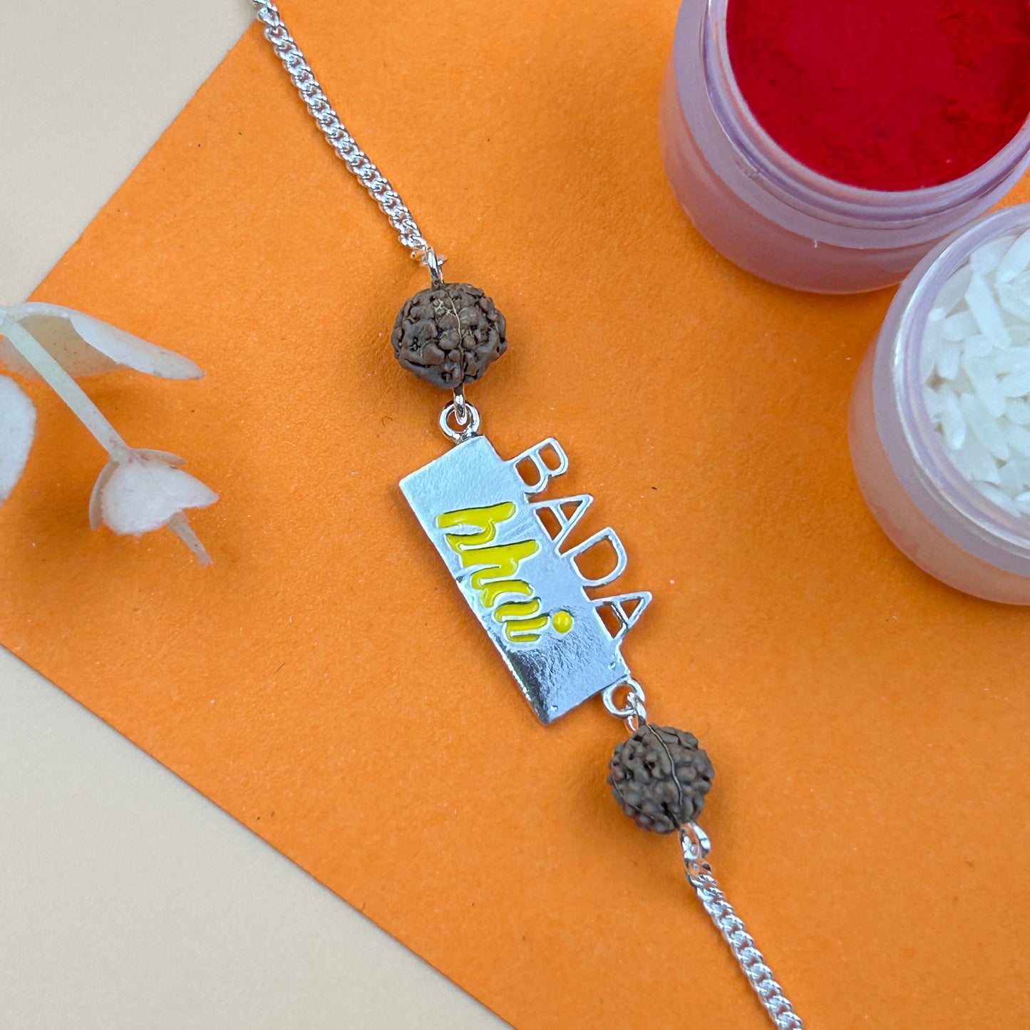 BADA BHAI Rakhi - Silver Rakhi
