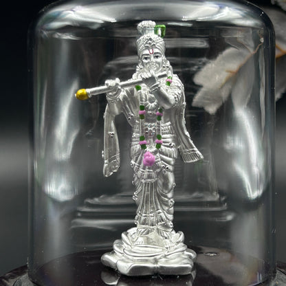 Shree Krishna Pure 999 Silver Murti