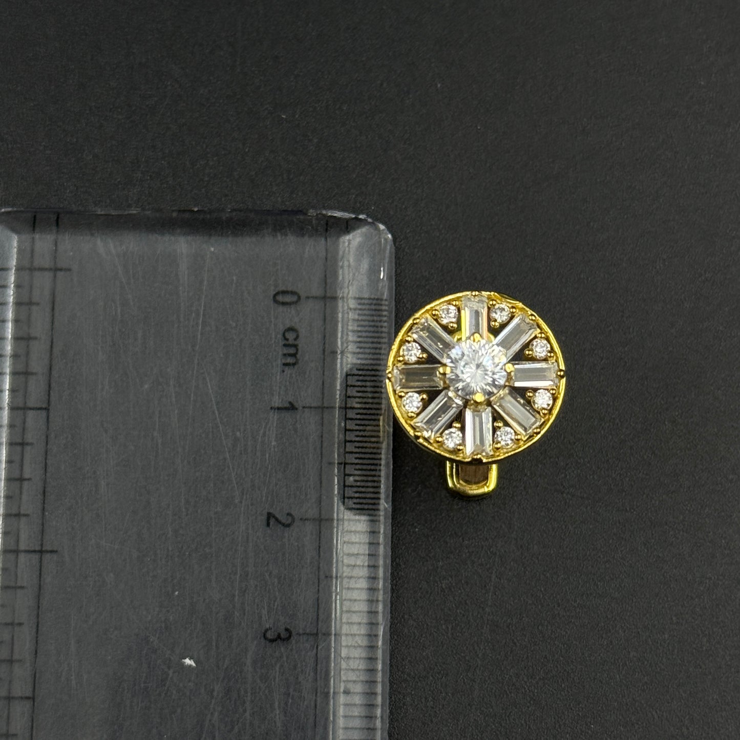 Crystal Cufflinks for Men Wedding Gift