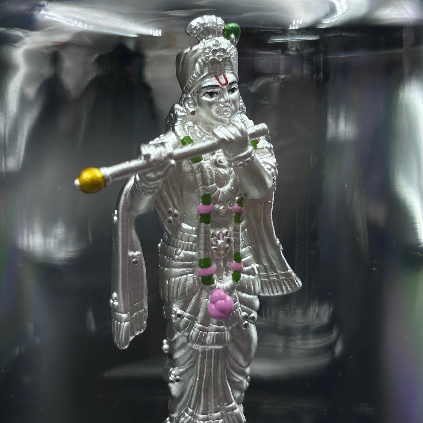 Shree Krishna Pure 999 Silver Murti