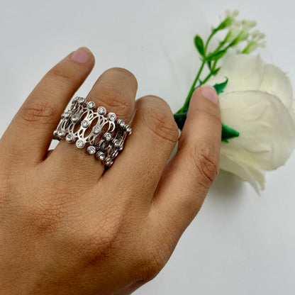 925 Silver Convertible Ring/Bracelets