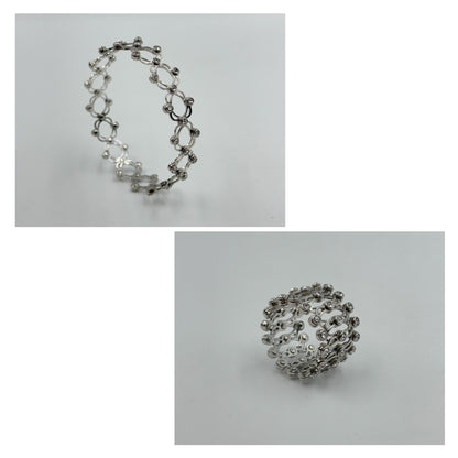 925 Silver Convertible Ring/Bracelets