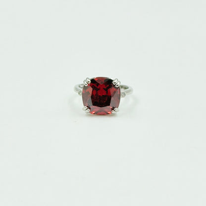 Women’s Cushion Cut Ring 18k Gold Plated