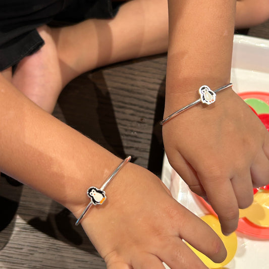 Kids Silver Kada/Bracelet  - Pure Silver