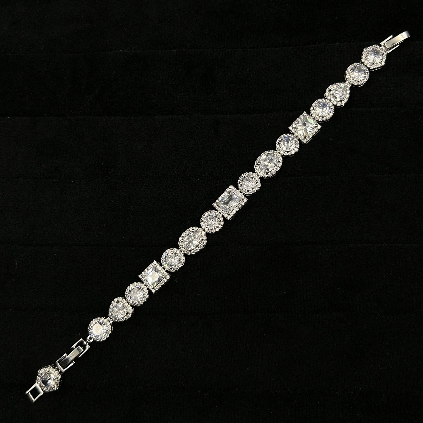 Women's 18k White Gold Plated Bracelet