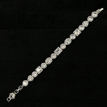 Women's 18k White Gold Plated Bracelet