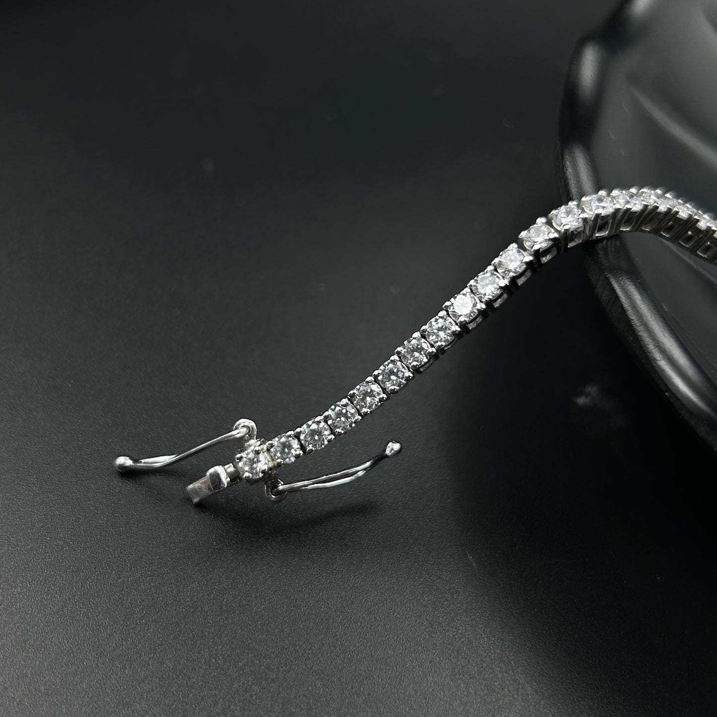 Pure Silver Solitaire Payal - Silver Anklet