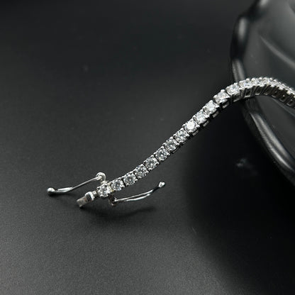 Pure Silver Solitaire Payal - Silver Anklet