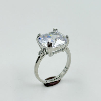 Women’s Cushion Cut Ring 18k Gold Plated