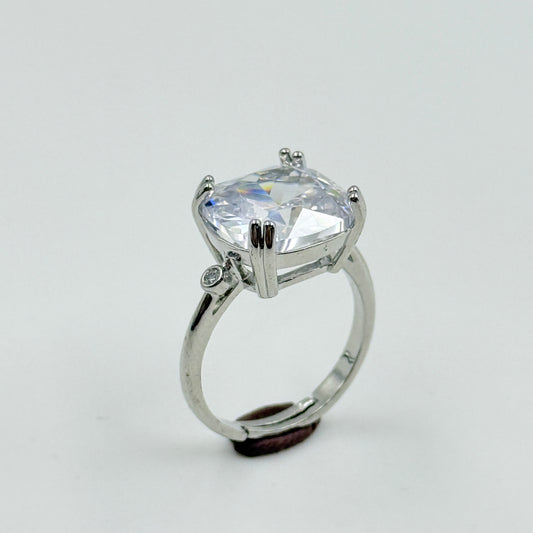 Women’s Cushion Cut Ring 18k Gold Plated