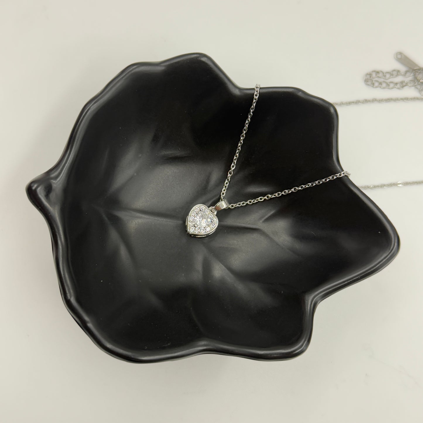 18k Gold Plated Women's Minimal Pendant Heart