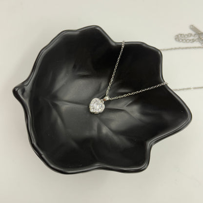 18k Gold Plated Women's Minimal Pendant Heart