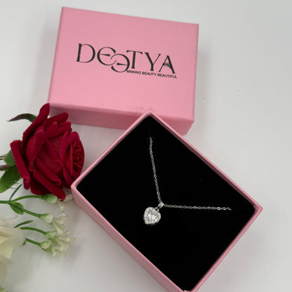 18k Gold Plated Women's Minimal Pendant Heart