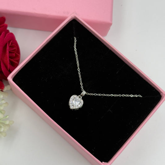 18k Gold Plated Women's Minimal Pendant Heart