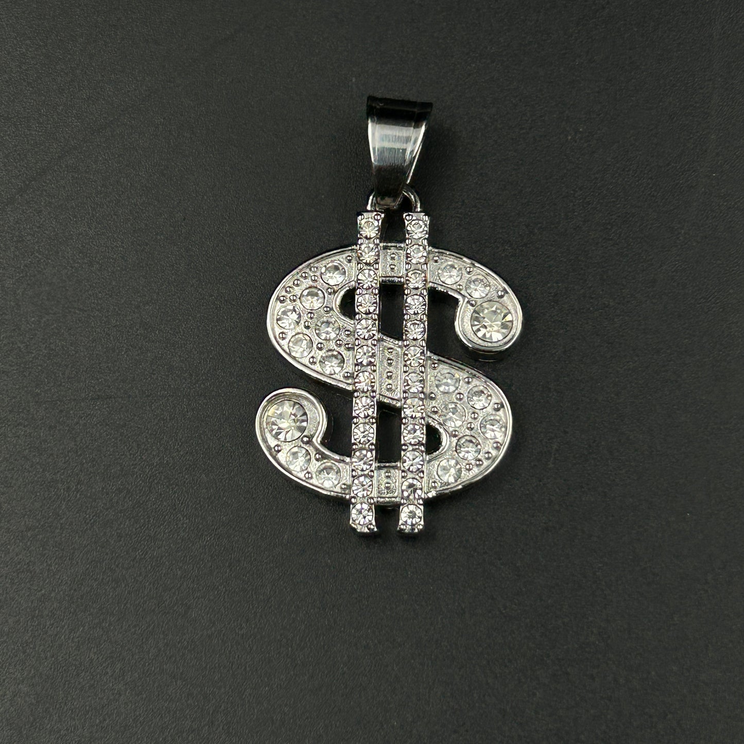 Men’s Stainless steel Dollar Pendant