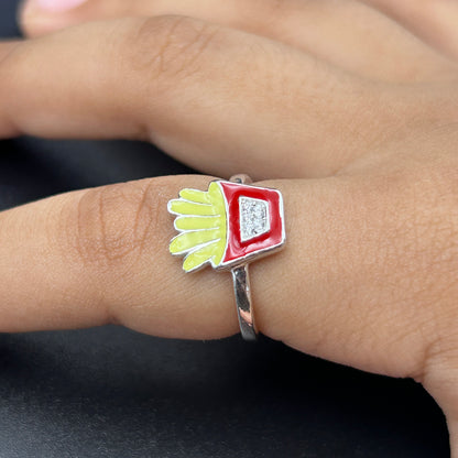 Kids Adjustable Ring - French Fries Ring