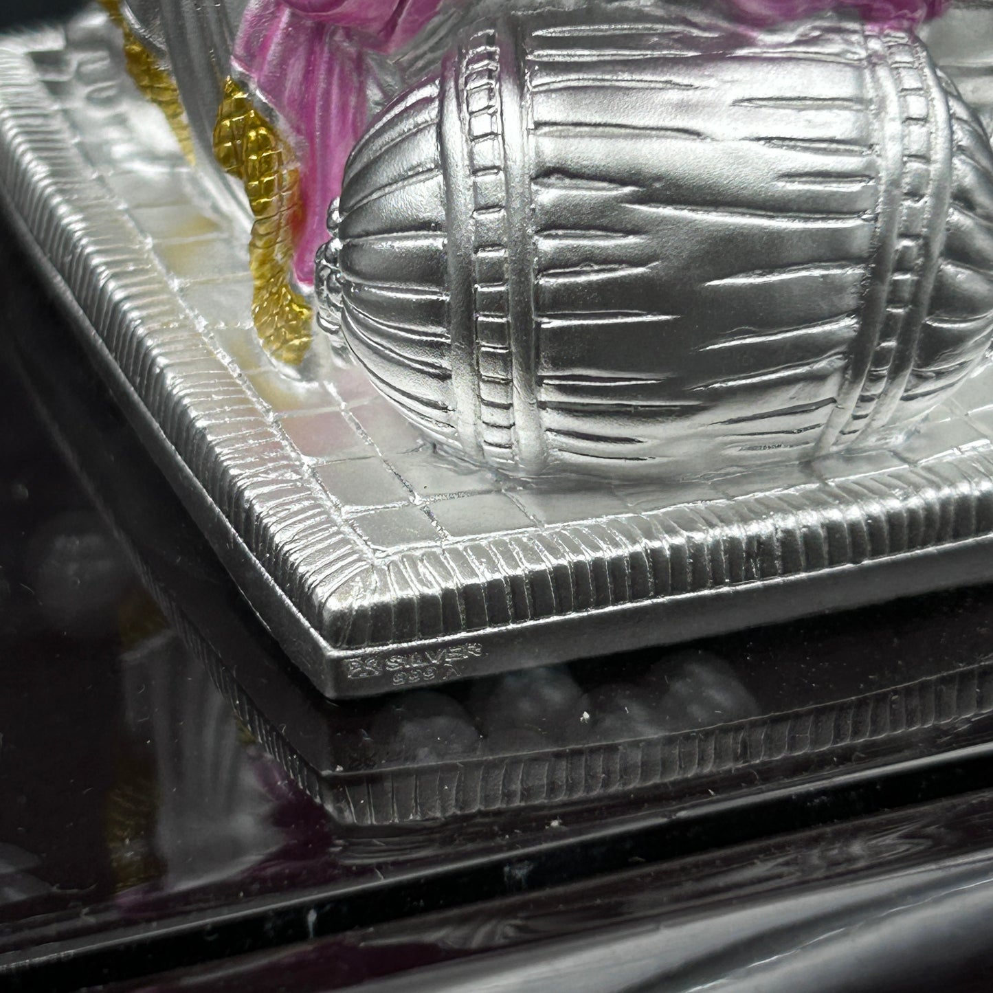 Shivaji Maharaj 999 Silver Murti