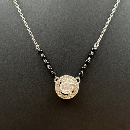 Deepika Padukone 925 Silver Mangalsutra