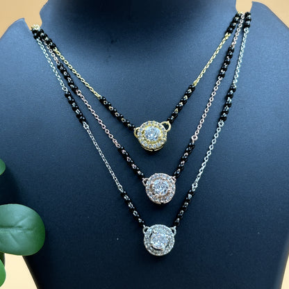 Deepika Padukone 925 Silver Mangalsutra