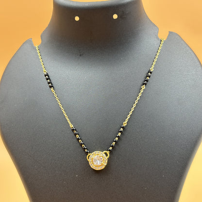 Deepika Padukone 925 Silver Mangalsutra