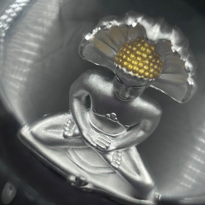 Parshwanath Pure 999 Silver Murti