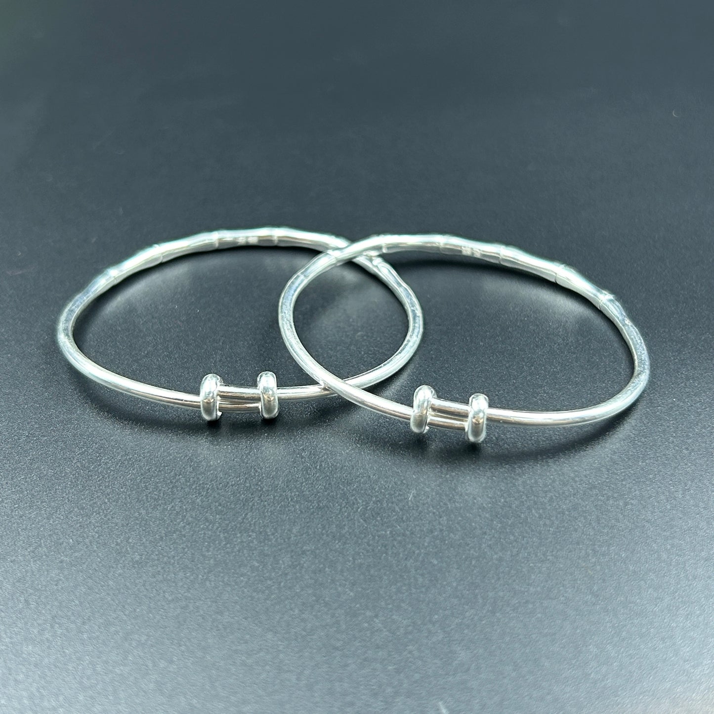 Silver Baby Kada - Adjustable Bracelet