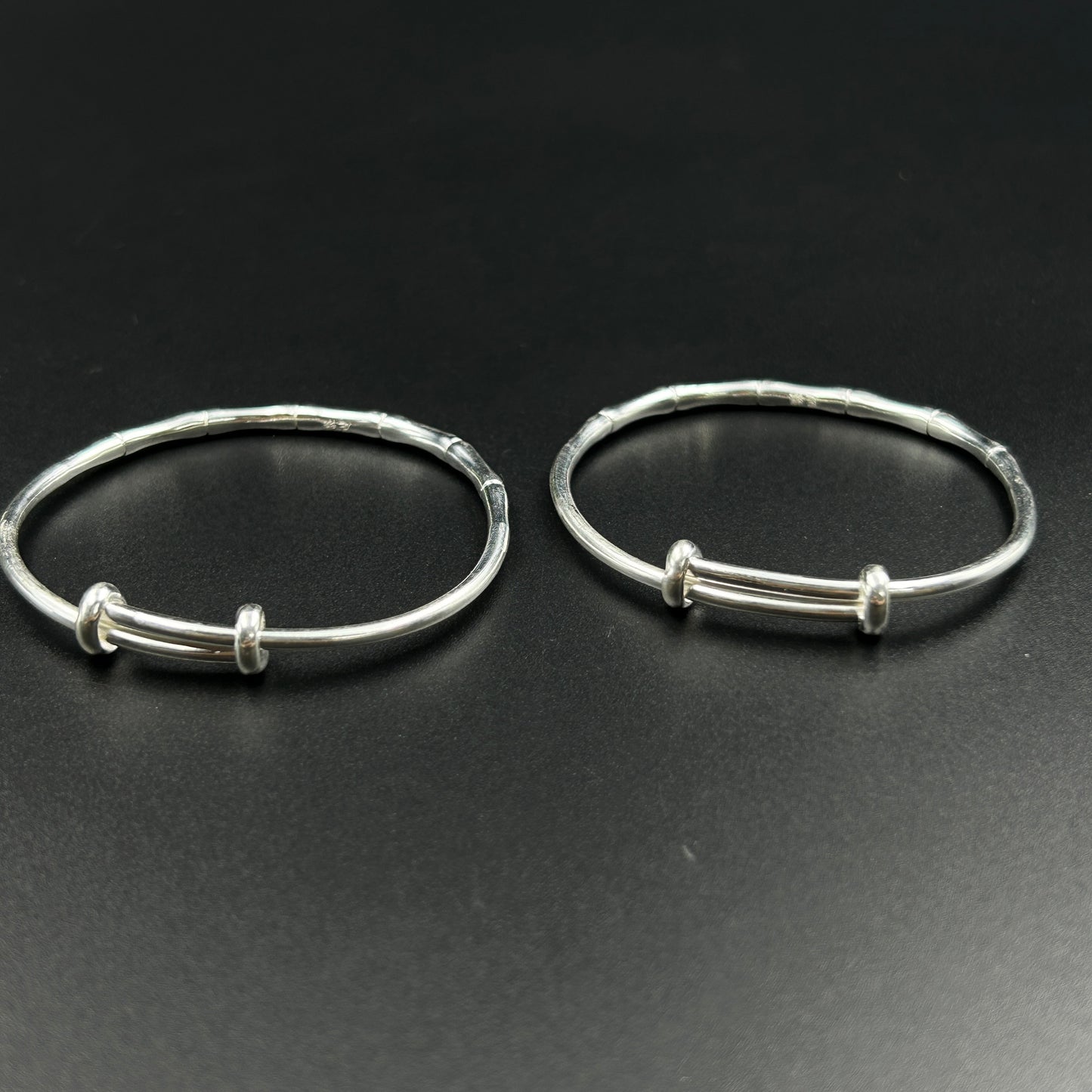 Silver Baby Kada - Adjustable Bracelet