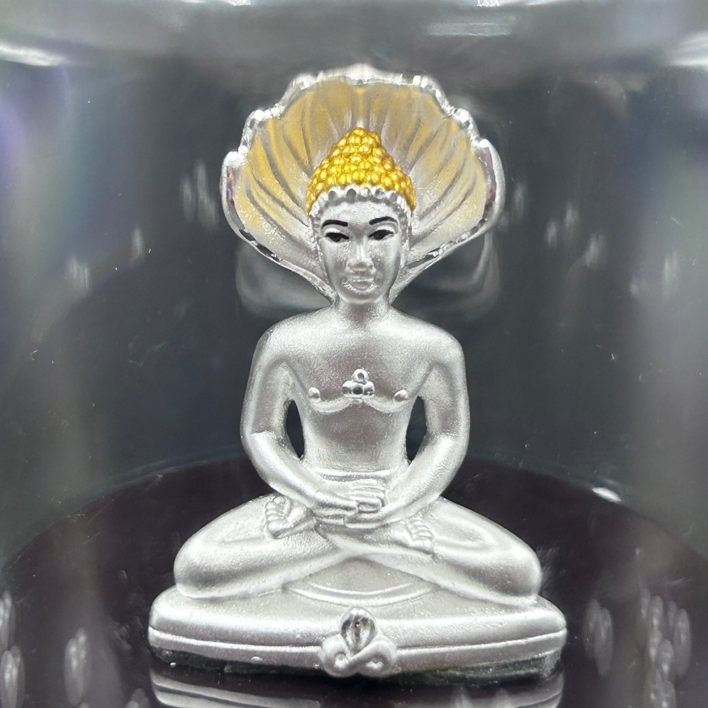 Parshwanath Pure 999 Silver Murti