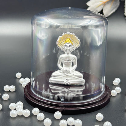 Parshwanath Pure 999 Silver Murti