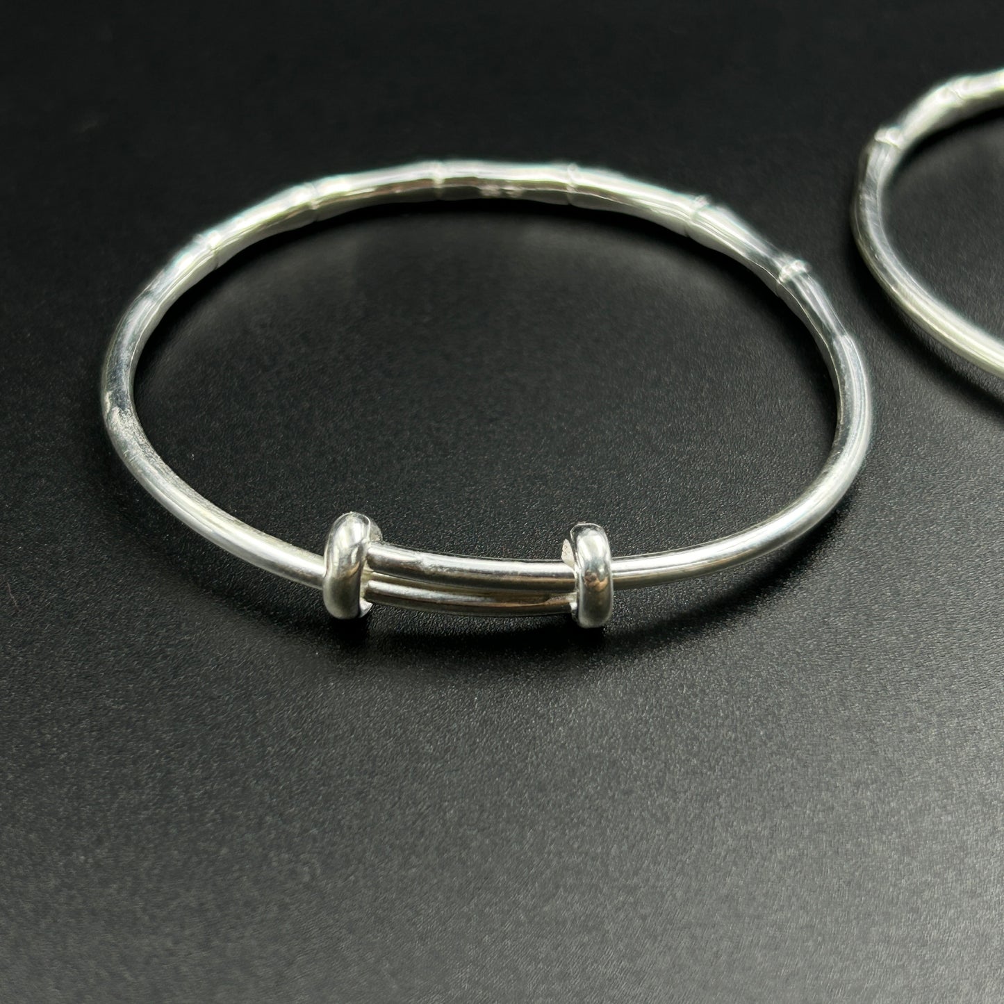 Silver Baby Kada - Adjustable Bracelet