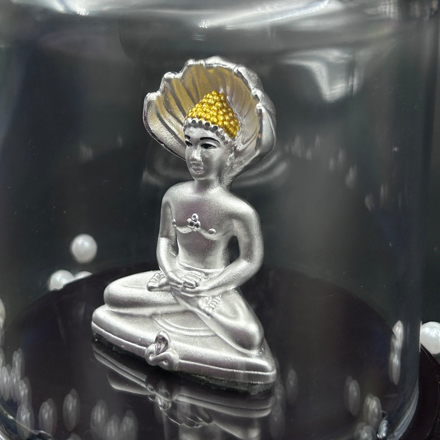 Parshwanath Pure 999 Silver Murti