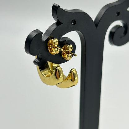 Small Hoop Earring 18k Yellow Gold Plated