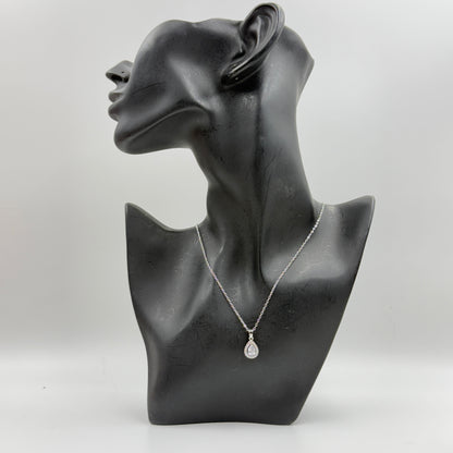 18k Gold Plated Women's Minimal Pendant Pear